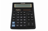 Калькулятор бухгалтерский "CITIZEN SDC-888TII" 12-ти разрядный, черный