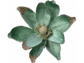 Искусственный цветок "Магнолия Тропикаль" 20 см, клипса