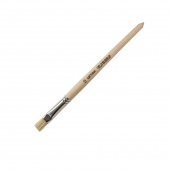 Кисть "Артекс-М" щетина, №12, плоская, деревянная ручка