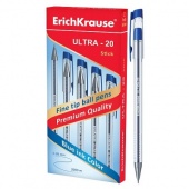 Ручка шариковая ERICH KRAUSE "ULTRA-20" 0.7мм, синяя