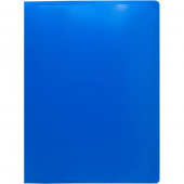 Папка-скоросшиватель "BURO" А4, синяя, пластик 500 мкм