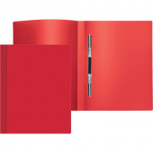 Папка-скоросшиватель "Attomex" А4, красная, пластик 500 мкм
