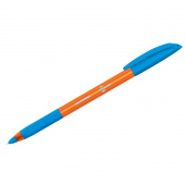 Ручка шариковая Berlingo "Skyline" 0,7 мм, светло-синяя, трехгранная, грип