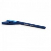 Ручка шариковая STABILO "liner" 0,3 мм синяя