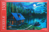 Пазлы Рыжий Кот "Доминик Дэвисон. Ночное озеро в лесу" 1500 элементов, 58х85 см, картонная упаковка