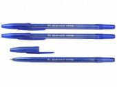 Ручка шариковая СТАММ "Южная ночь" 0,7 мм, синяя, чернила на масляной основе, корпус тонированный синий