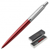 Ручка подарочная шариковая PARKER Jotter Core K63, Kensington Red CT 0,7 мм, синяя