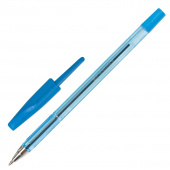 Ручка шариковая BEIFA 927, корпус тонированный синий, 0,7мм, цвет чернил-синий