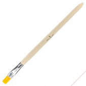 Кисть "Luxart" Brush синтетика №10, плоская, деревянная ручка