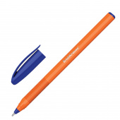 Ручка шариковая ErichKrause U-108 Orange Stick Ultra Glide, синяя, 1,0 мм, трехгранная, оранжевый корпус