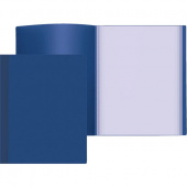Папка с 30 файлами "Attomex" А4, синяя, непрозрачная, 500/30мкм