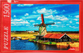 Пазлы Рыжий Кот "Нидерланды. Мельница" 1500 элементов, 58х85 см, картонная упаковка