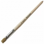 Кисть "Артекс-М" щетина, №14, плоская, деревянная ручка