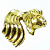 Оберег кошельковый Миленд "Золотая рыбка" 15мм, индивидуальная упаковка