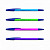 Ручка шариковая ErichKrause "R-301 Neon Stick" 0,7 мм, синяя, цвет корпуса-ассорти