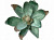 Искусственный цветок "Магнолия Тропикаль" 20 см, клипса