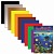 Цветной картон HATBER "Подводный мир"10 листов. 10 цветов, двухсторонний