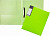 Папка на 2-х кольцах пластиковая А4 Hatber "DIAMOND NEON" зеленая, D-16 мм, толщина пластика 0,7 мм, внутренний/торцевой карманы