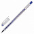 Ручка гелевая Crown "Hi-Jell" 0,5 мм, синяя, рифленый грип, металлический наконечник