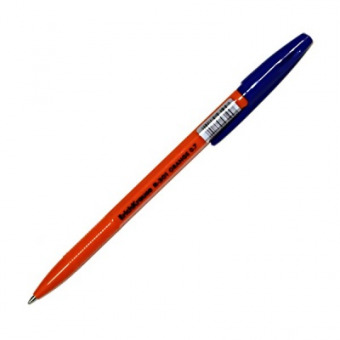 Ручка шариковая ERICH KRAUSE "R-301 ORANGE Stick" 0,7 мм, синяя