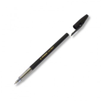 Ручка шариковая "LINER" 0,3мм черная