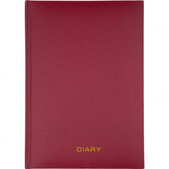 Ежедневник недатированный ATTOMEX "Regent" А5 320 страниц, бордовый