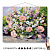 Картина по номерам на холсте 50х40 см "Садовый букет"