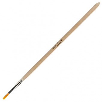 Кисть "Luxart" Brush синтетика №2, круглая, деревянная ручка