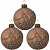 Стеклянный елочный шар Kaemingk "Сады Ротенберга" 8 см, ассорти, подвеска