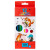 Цветные карандаши Hatber VK"Забавные истории" 12 цветов, шестигранные, деревянные, картонная коробка, европодвес
