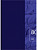 Бизнес-блокнот BG "Blue color" А4, 80 листов, клетка, твердый переплет (7БЦ), матовая ламинация