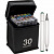 Набор маркеров для скетчинга deVENTE "Emotion" двухсторонние, 30 цветов,1,0-5,0 мм, пулевидный/клиновидный, трехгранные, спиртовая основа, в текстильной сумочке