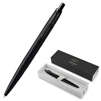 Ручка подарочная шариковая автоматическая PARKER "Jotter Monochrome XL SE20, Black BT" 1,0 мм, синяя