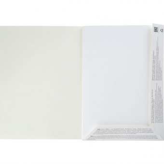 Папка для акварели Невская палитра Ладога "Academy" А4, 20 листов, бумага ГОЗНАК, 100% целлюлоза, плотность 200 г/м2, цвет: белый