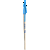 Ручка шариковая deVENTE "Atlas" 0,5 мм, синяя, пластиковый белый корпус
